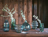 tognana tognana vaso bombato h 25 cm design bodrum azzurro ean 8056444262605