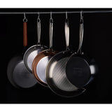 zani serafino zani serafino padella d 20 cm 5 padel in titanio 3 ply padella professionale multistrato resistente ean 8028460108878