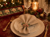 ad trend ad trend set 4 portatovaglioli di natale in metallo 1 cf ean 8057586230897