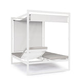 bizzotto bizzotto daybed konnor bianco struttura alluminio 213 x 149 x 196 cm tessuto idrorepellente ean 8051836690127