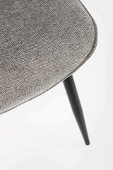 bizzotto bizzotto sedia cora nero grigio scuro ean 8051836573567