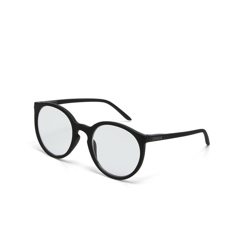 okkia okkia occhiale da lettura mod bologna premontato soft touch black diottrie 2 50 ean 8056211374081