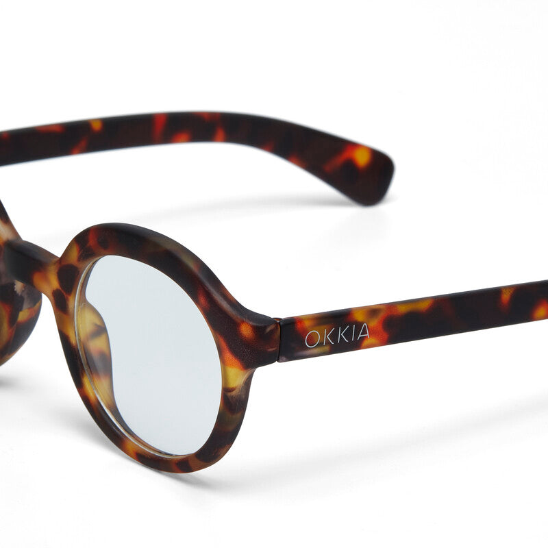 okkia okkia occhiale da lettura mod lauro premontato soft touch classic havana diottrie 1 00 ean 8055773196773
