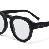 okkia okkia occhiale da lettura mod zeno soft touch anti luce blu nero diottrie 3 00 ean 8056211370915
