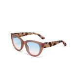 okkia okkia occhiale da sole premontato gatto lite mod silvia soft touch pink havana lenti blue pink ean 8056211375385