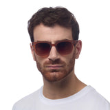 okkia okkia occhiale da sole premontato mod giovanni translucid brown with havana finals ean 8056211371424