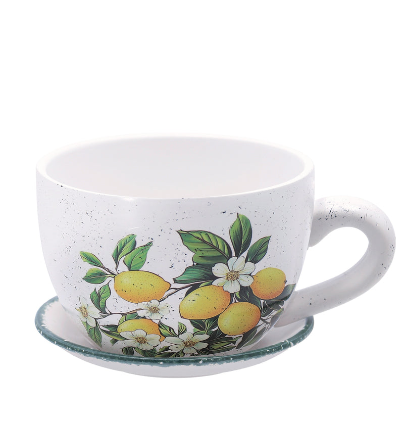 regalo italiano regalo italiano tazza con piattino 20 x 15 cm h 10 cm ass tazza decorativa in ceramica con sottotazza 1 pz ean 8057586191815
