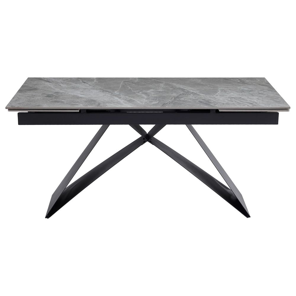 di mo commerciale di mo commerciale tavolo allungabile darren 160 240 x 90 h 77 cm piano in ceramica grigio design moderno ean 8010402507924