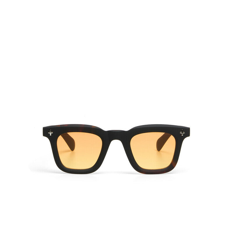 okkia okkia occhiale da sole premontato mod firenze soft touch black havana lenti yellow ean 8056211375712