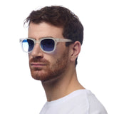okkia okkia occhiale da sole premontato mod giovanni clear blue ean 8056211371417