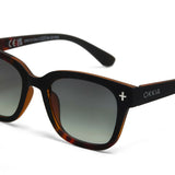 okkia okkia occhiale da sole premontato mod giovanni translucid havana black soft touch con lenti verde ean 8056211375286