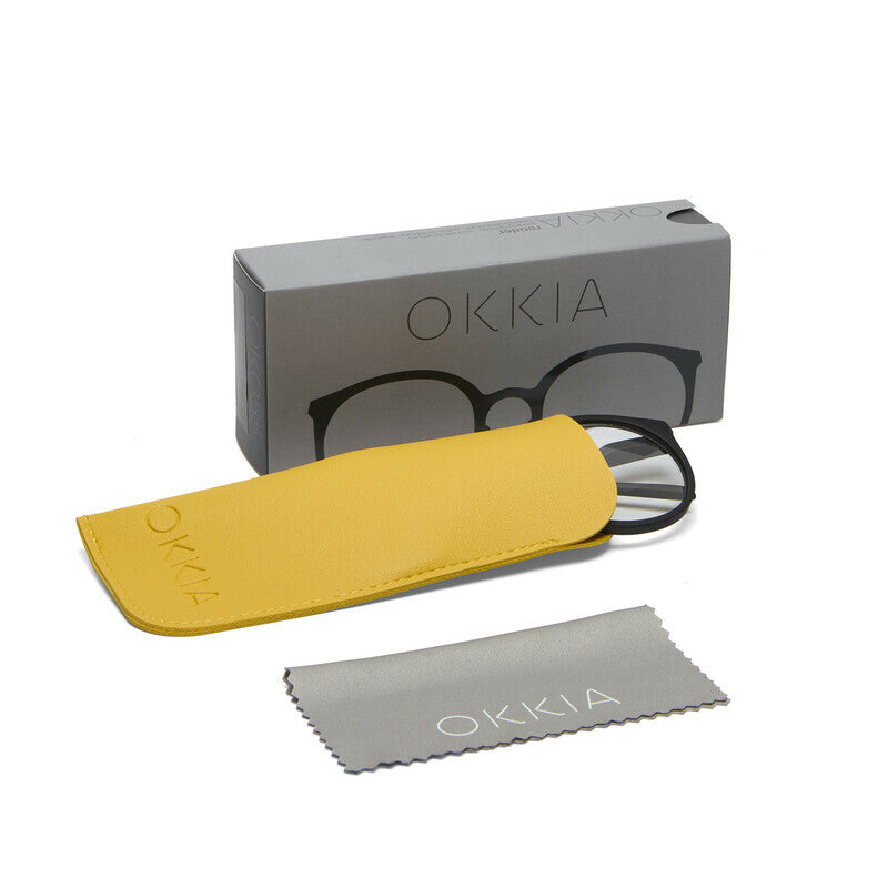okkia okkia occhiale da lettura mod bologna premontato soft touch black diottrie 1 50 ean 8056211374067