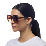 okkia okkia occhiale da sole premontato esagonale mod emma classic havana ean 8055773198029