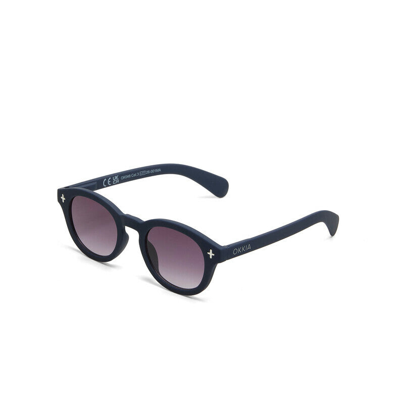 okkia okkia occhiale da sole premontato mod milano soft touch midnight lenti black ean 8056211375651