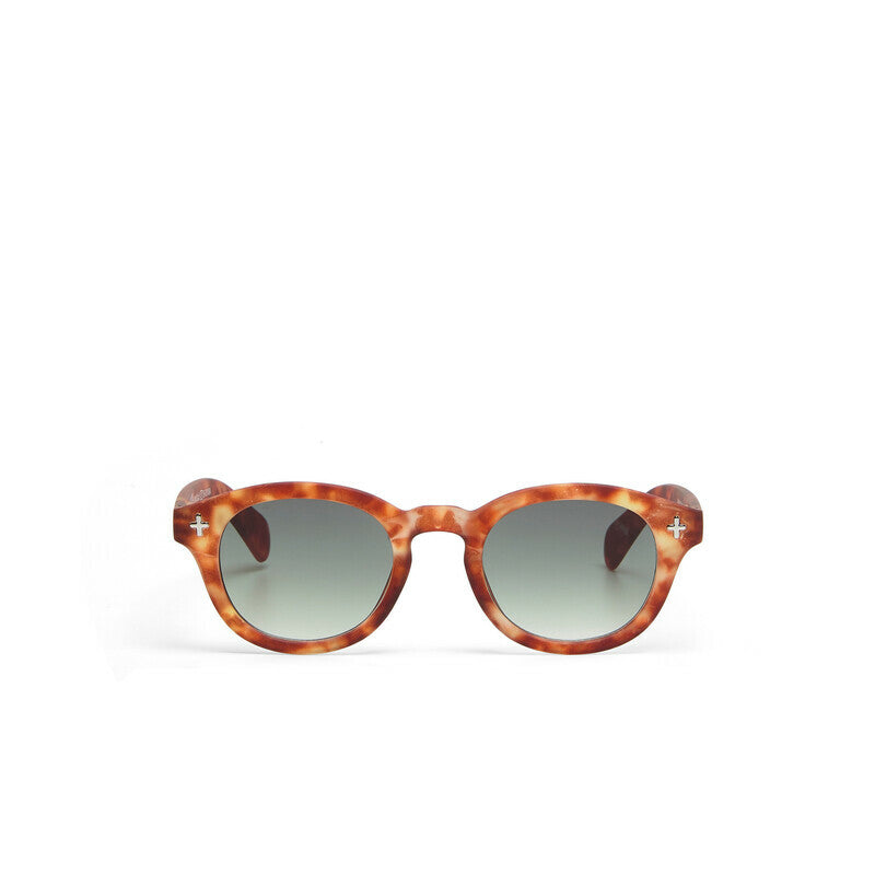 okkia okkia occhiale da sole premontato mod milano soft touch sahara havana lenti green ean 8056211375668
