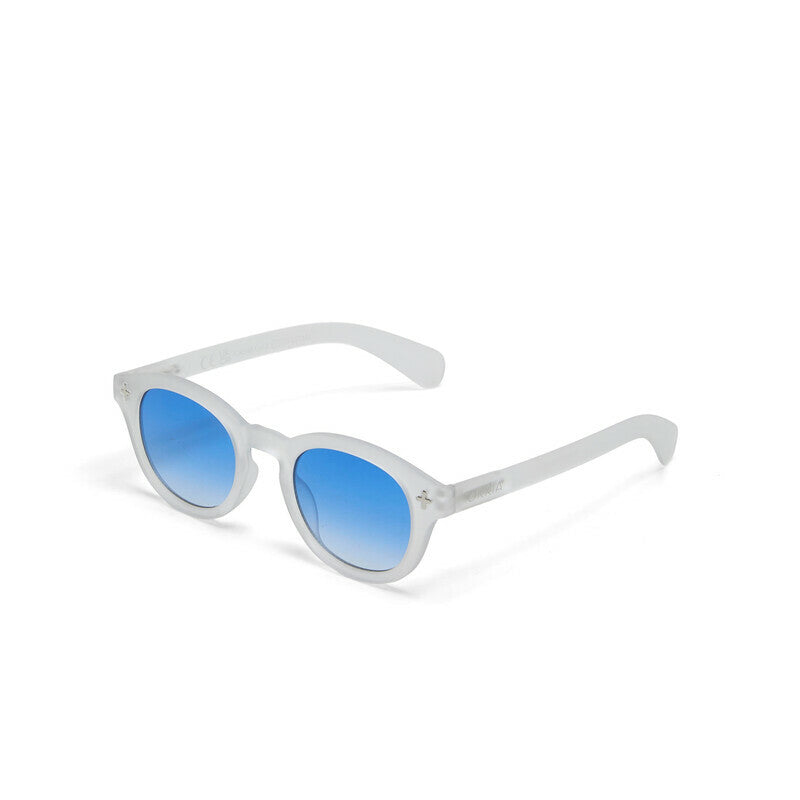 okkia okkia occhiale da sole premontato mod milano soft touch traslucent clear lenti blue ean 8056211375705