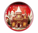 regalo italiano regalo italiano sottopiatto natale tondo plastica d 33 cm ass multicolor 1 pz ean 8057586065031