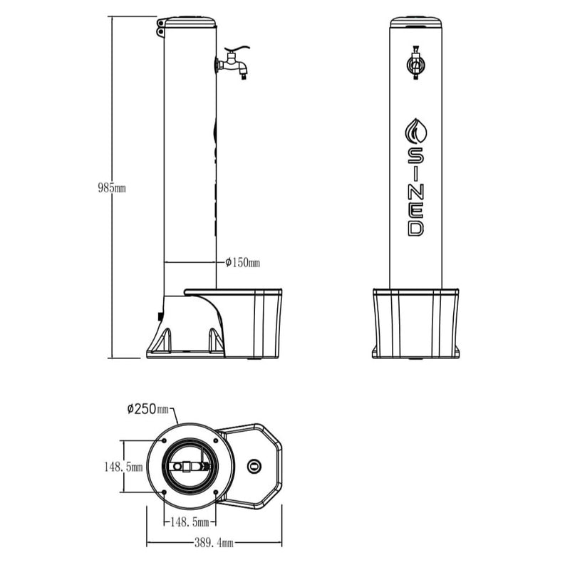 immagine-7-sined-kit-tritone-kit-composto-da-fontana-e-secchiello-da-5-litri-in-polietilene-rosso-ean-8025431018310