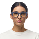okkia okkia occhiale da lettura mod giovanni premontato soft touch spring anti luce blu magframe midnight diottrie 2 50 ean 8056211370748