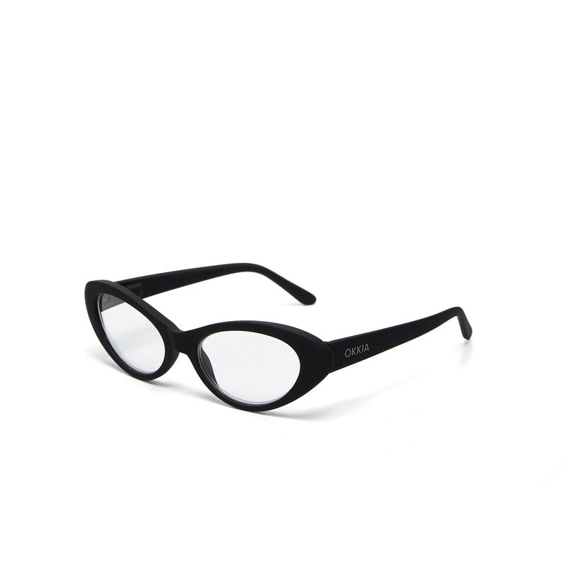 okkia okkia occhiale da lettura mod lina cat eye nero diottrie 2 50 ean 8055773199934