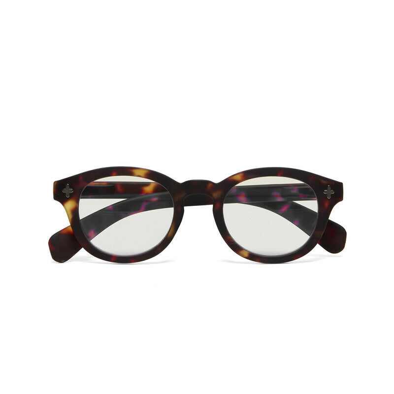 okkia okkia occhiale da lettura mod nashville premontato soft touch spring anti luce blu havana diottrie 1 00 ean 8056211374982