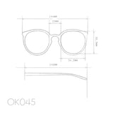 okkia okkia occhiale da sole premontato mod berlino black ean 8056211371271
