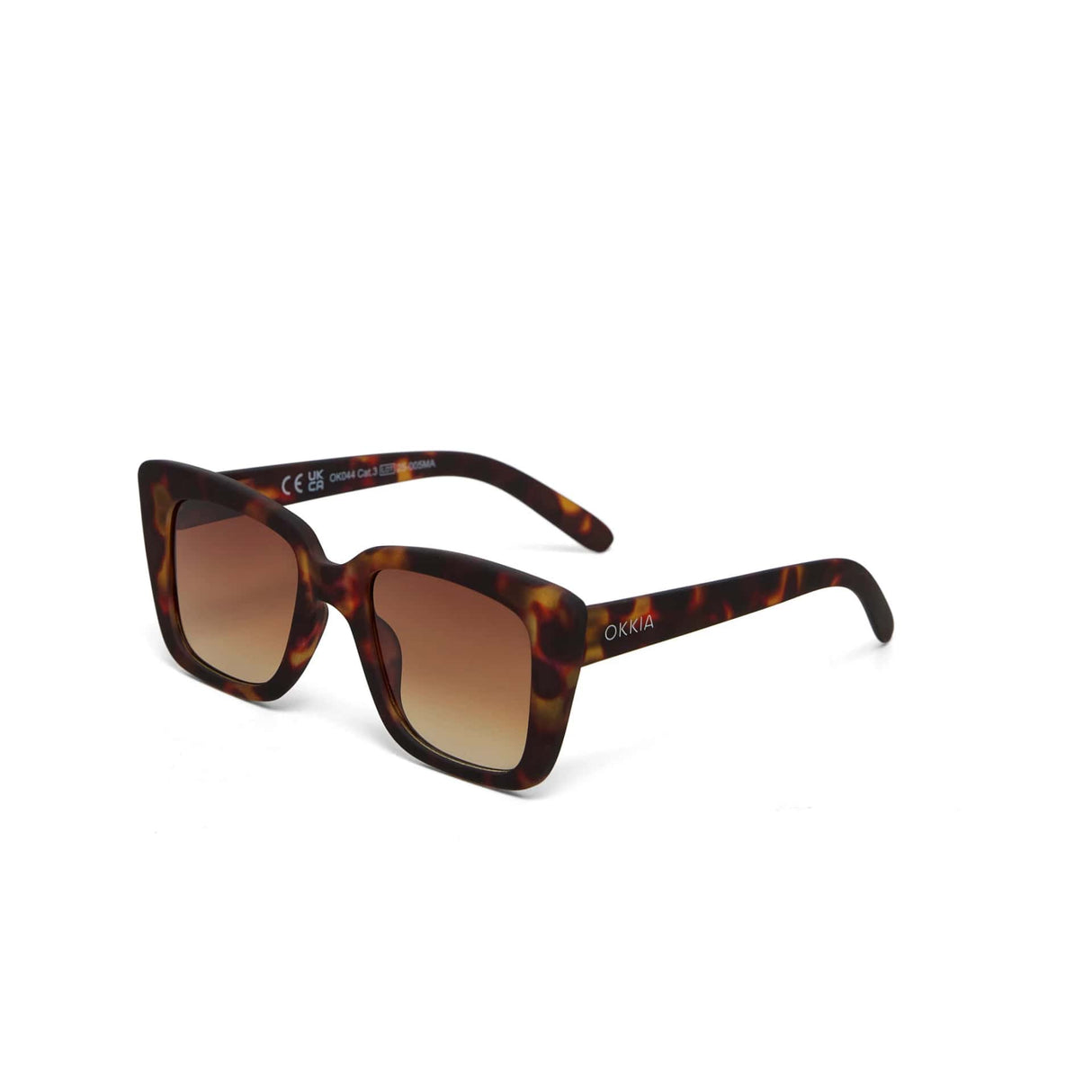okkia okkia occhiale da sole premontato mod elba spring arms classic havana ean 8056211371240
