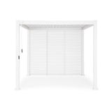 bizzotto bizzotto frangisole laterale per pergola ocean h 238 cm l 93 cm bianco ean 8051836466920