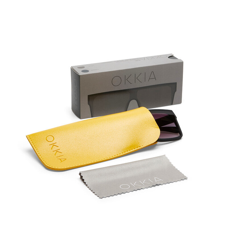 okkia okkia occhiale da sole premontato mod tokyo soft touch black ean 8055773198135