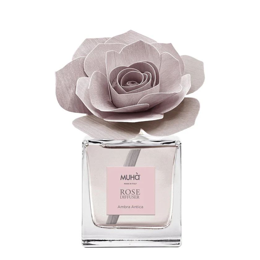 Muhà Profumierer Diffusor Rosa Bernstein Antik 100 ml