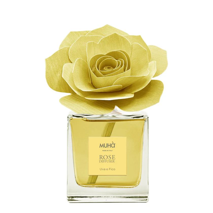 Muhà Raumduftspender Rosa Gelb Traube und Feige 100ml