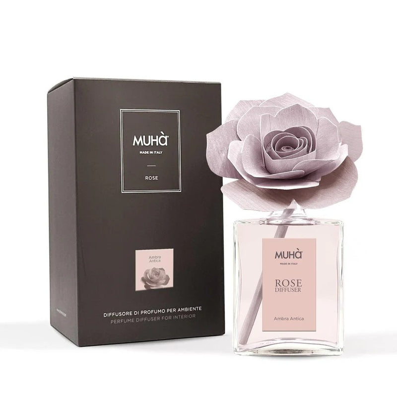 Muhà Raumduft Diffusor Rose Bernstein Klassik 200 ml