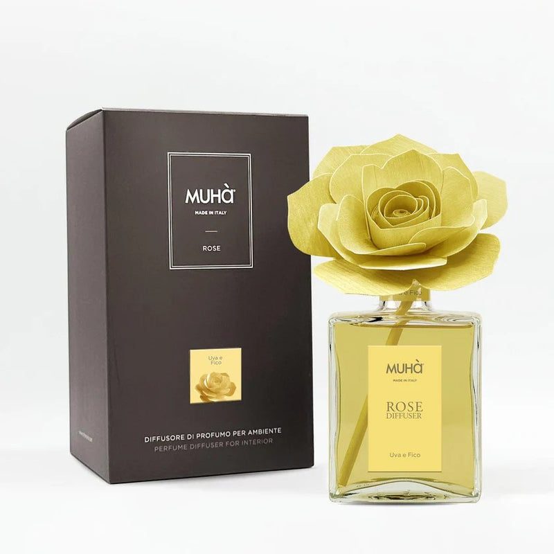 Muhà Raumdiffusor Rosen Traube und Feige 200 ml