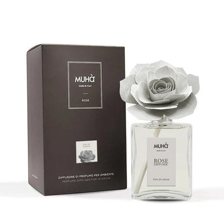 Gruppo Motta Raumduftzerstäuber Diffusor Rose 200ml Baumwollblüten