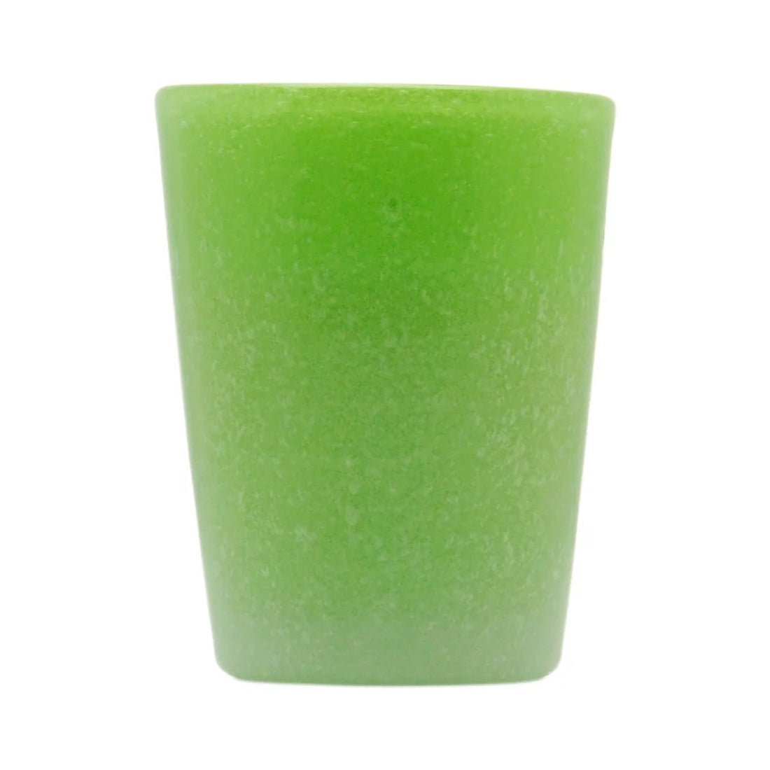 Zani Serafino Memento Tumbler Wasserglas Farbe Apfelgrün aus Glaspaste