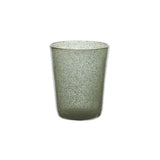 Zani Serafino Tumbler Wasserglas Grau aus Glaspaste