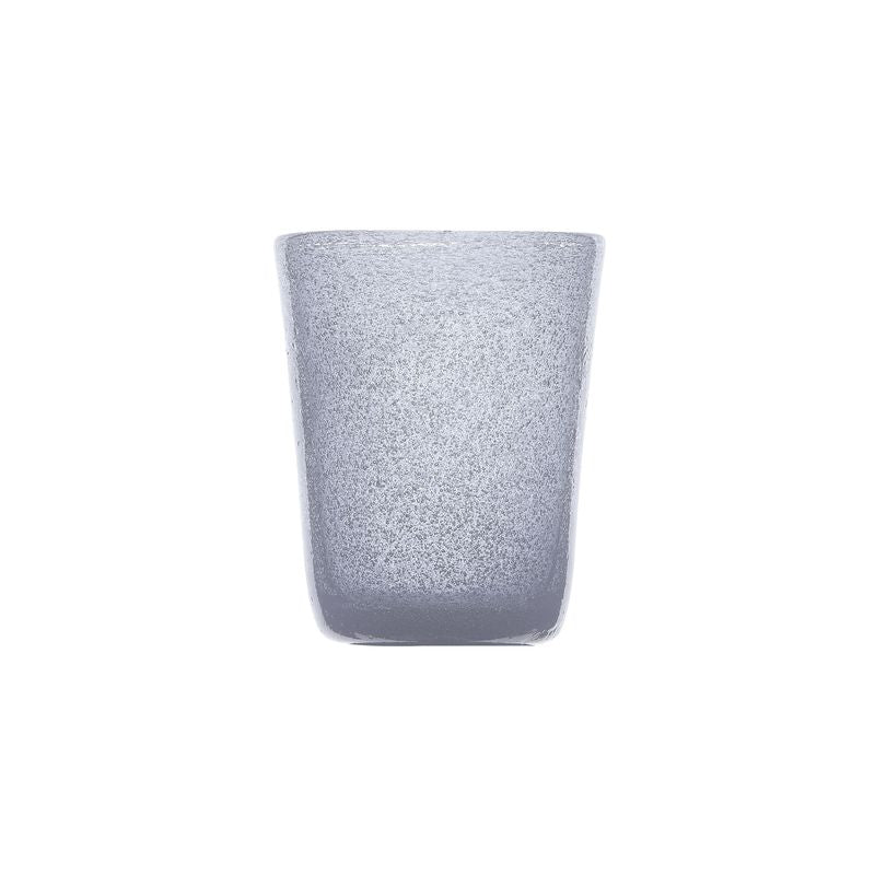 Zani Serafino Memento Tumbler Wasserglas Liliac aus Glaspaste – Handgefertigt