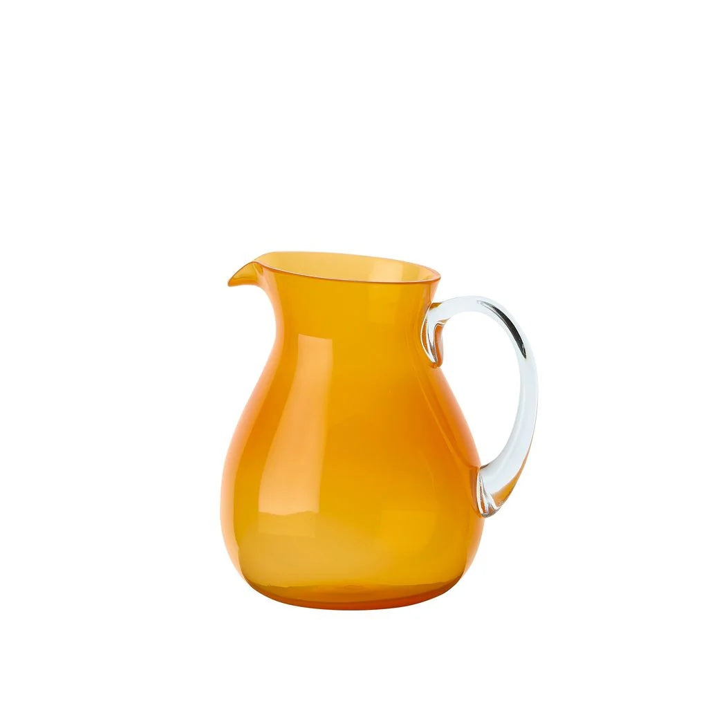 Zani Serafino Memento Synth Small Pitcher Kanne Farbe Mandarin in MS-Methacrylat 1 Ltr.