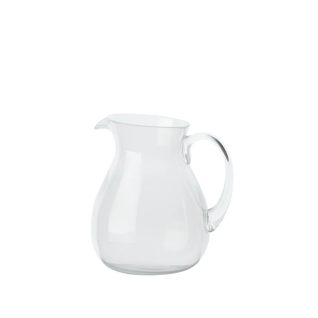 Zani Serafino Caraffa Memento Synth Small Pitcher Weiß Transparent in MS-Methacrylat 1 Lt