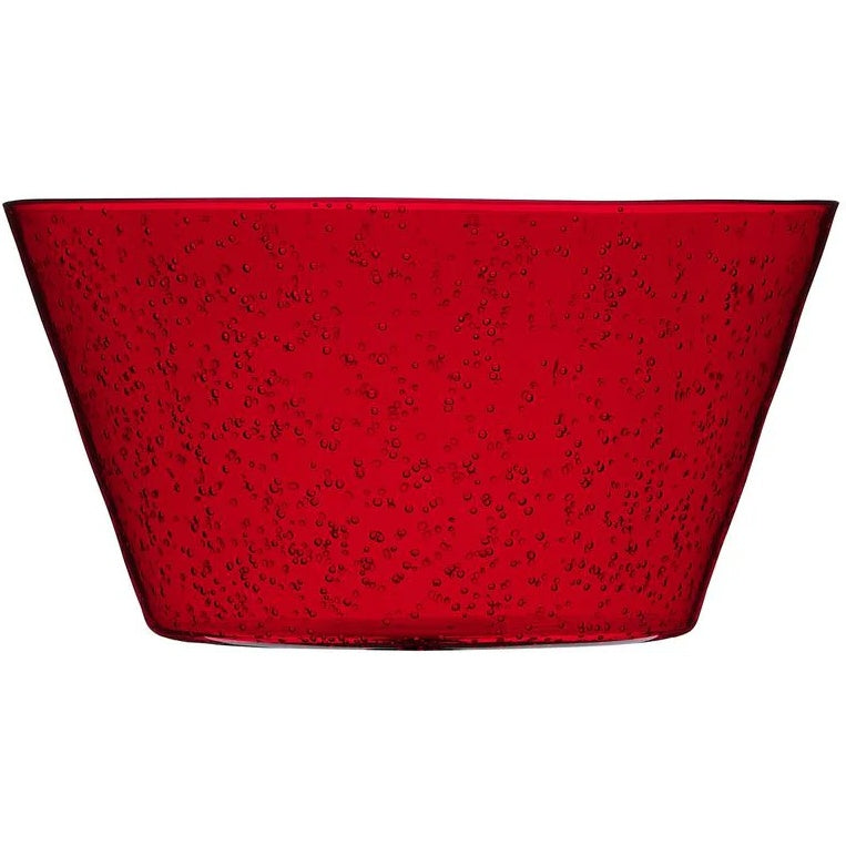 Zani Serafino Mittelgroße Schale Memento Synth aus Methacrylat D 20 cm Farbe Rot