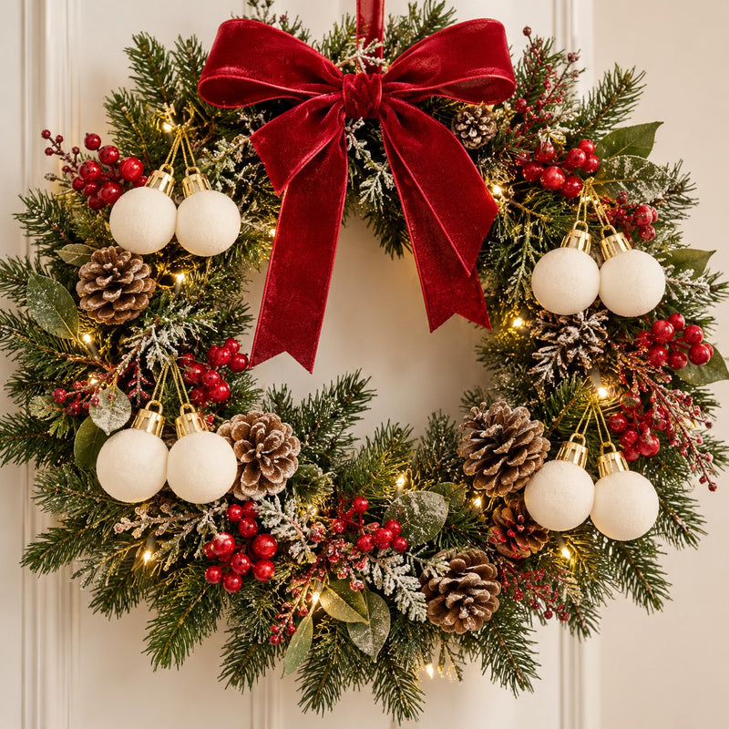 Piovaccari Set mit 12 weißen Weihnachtsglöckchen Ø 2 cm – Dekorative Glöckchen für Weihnachtsbaum, Girlanden, Dekoration und Basteln