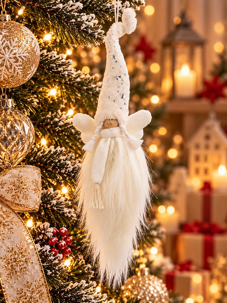 ARPIMEX Bambino Weihnachtsanhänger für Weihnachtsbaum H 76 cm Weiß