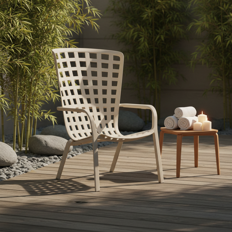 Nardi Folio Corda – Spa outdoor lounge