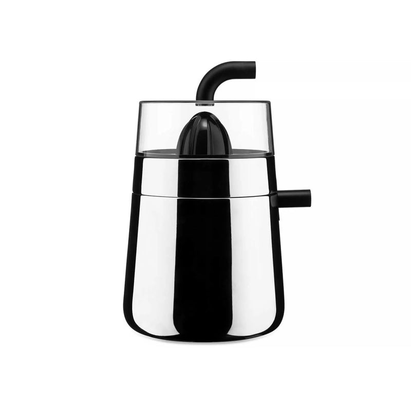 Alessi Toru Elektrischer Entsafter Schwarz aus Edelstahl und Thermoplast-Harz