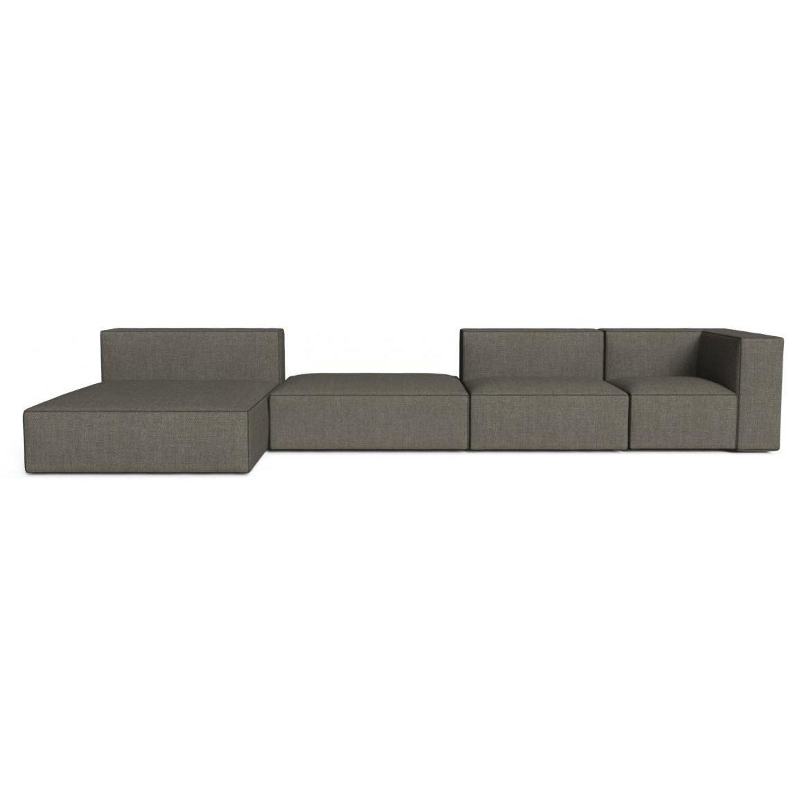 Talenti Ocean Sofa Lounge XL Modulares Graues Sofa