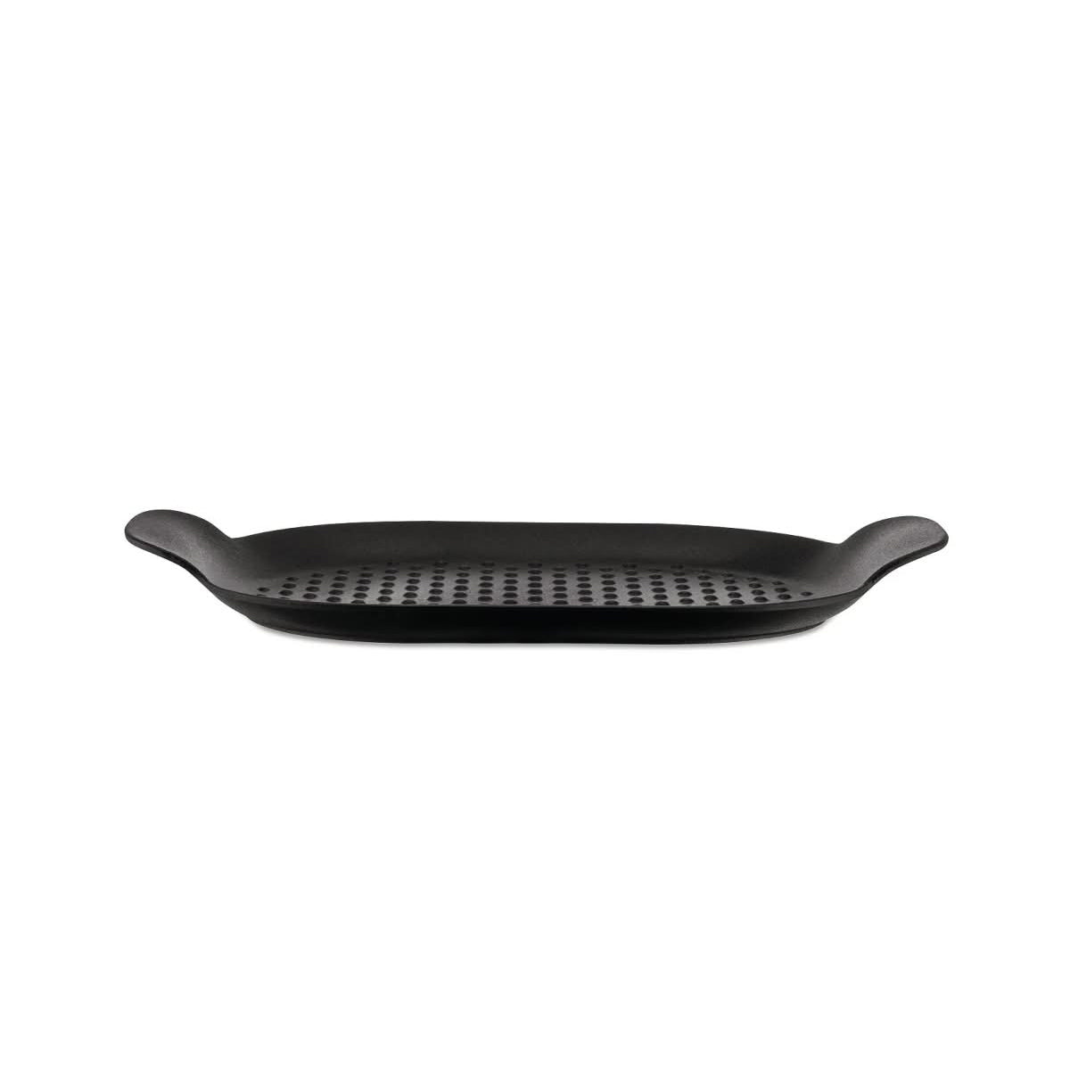 Alessi Grillplatte Edo in Gusseisen Schwarz