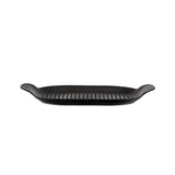 Alessi Grillplatte Edo in Gusseisen Schwarz