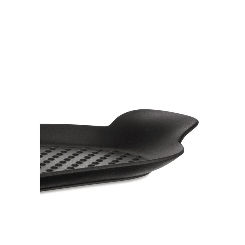 Alessi Grillplatte Edo in Gusseisen Schwarz