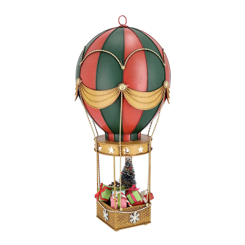 Bizzotto Weihnachtsdekoration Noelle Heißluftballon mit Geschenken – Weihnachtsschmuck