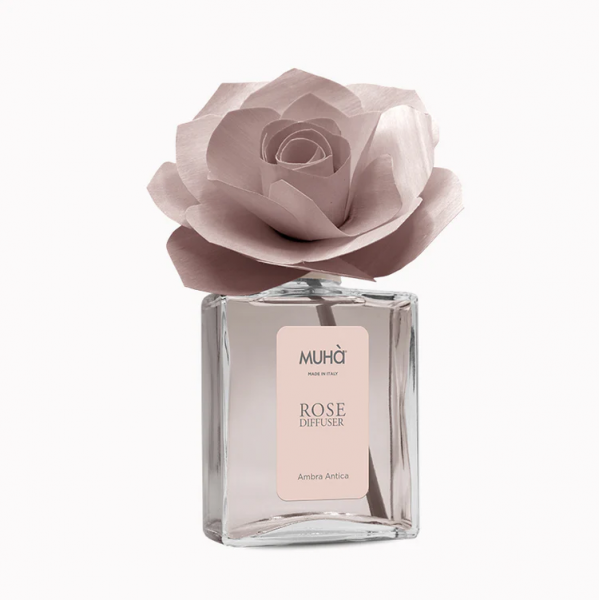Muhà Raumduft Diffusor Rose Bernstein Klassik 200 ml